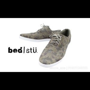 Bed Stu Men's Camouflage Quinn Wingtip